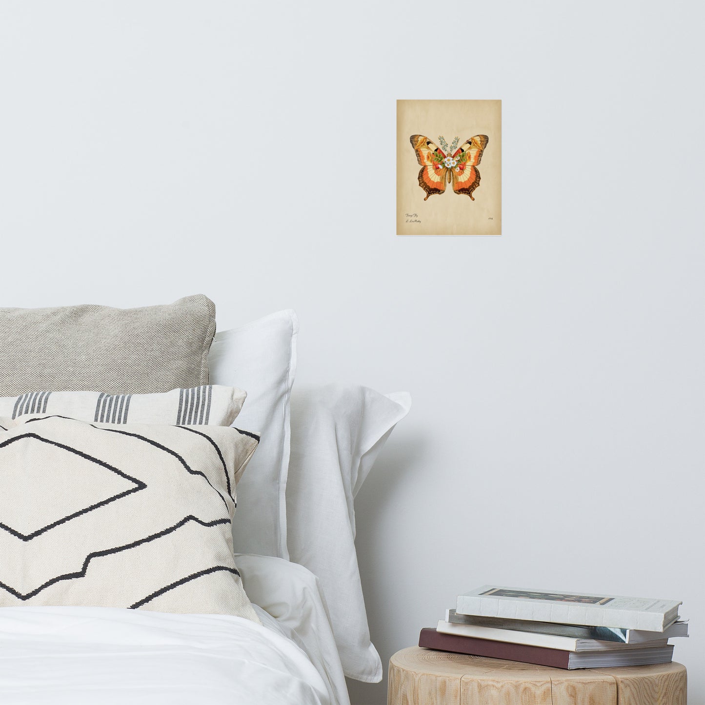 Ginger Fly Print | Museum-Quality Posters on Thick Matte Paper | Brighten Your Space with Maine Artist's Print