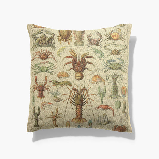 Staces Sea Life Woven Pillow | Bring the Ocean's Splendor to Your Home Decor