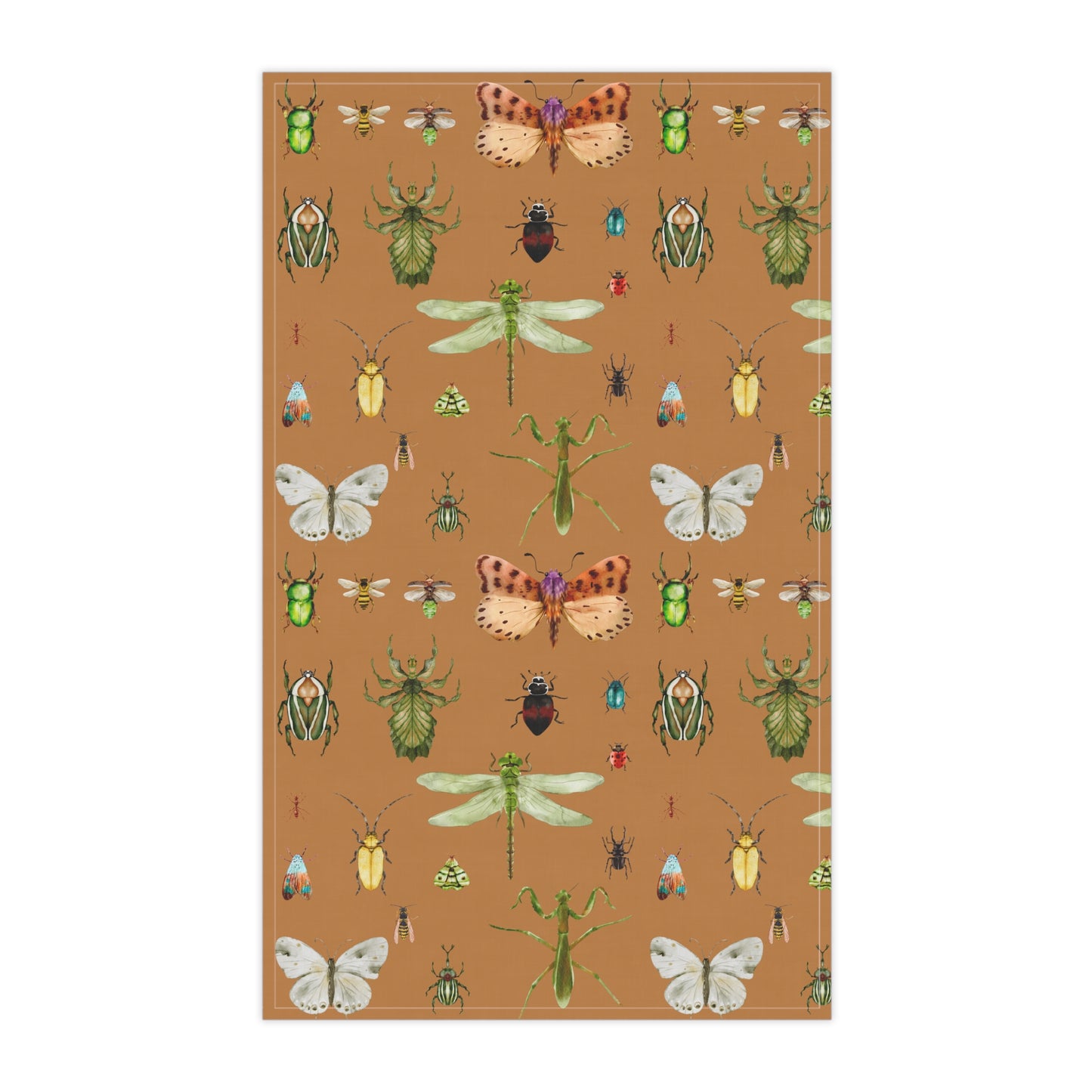 Insect Illustration Cotton Will Kitchen Towel | Functional and Stylish Addition to Your Kitchen