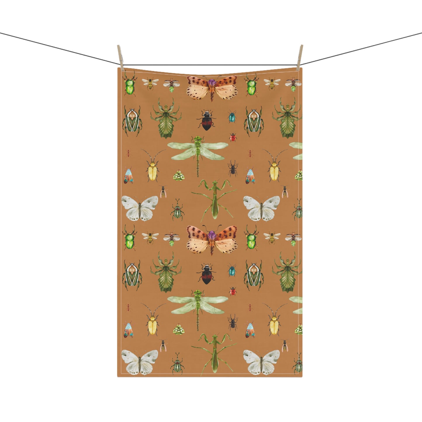 Insect Illustration Cotton Will Kitchen Towel | Functional and Stylish Addition to Your Kitchen