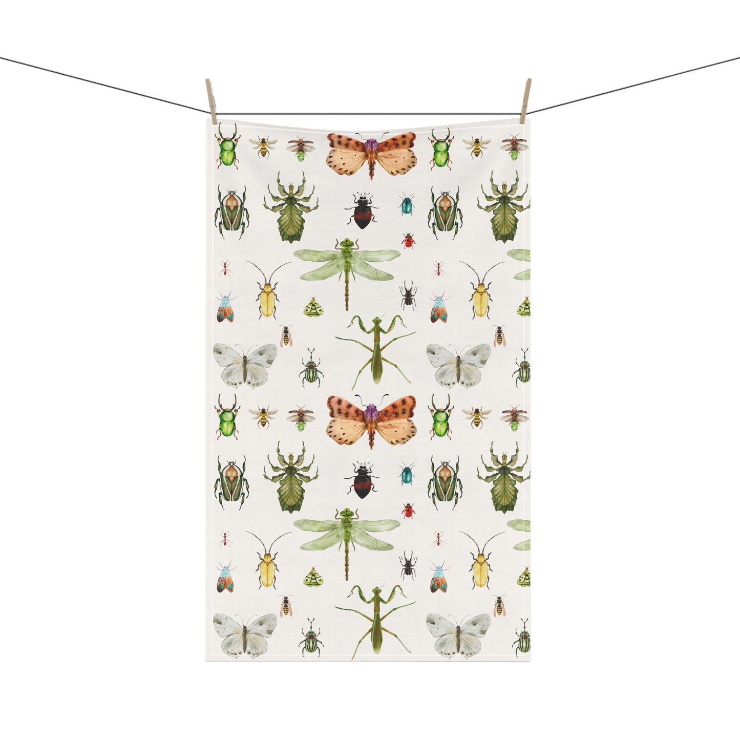 Copy of Insect Illustration Cotton Will Kitchen Towel | Functional and Stylish Addition to Your Kitchen