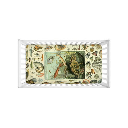 Millot Sea Creature Crib Sheet
