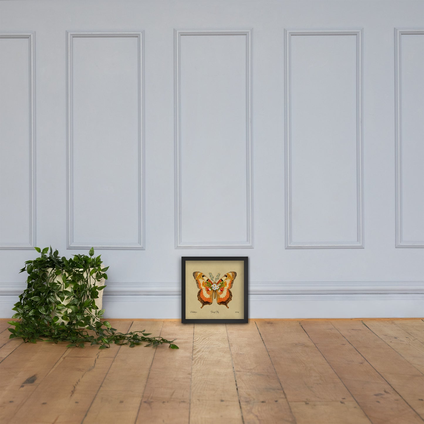 Fungi Fly Framed Print