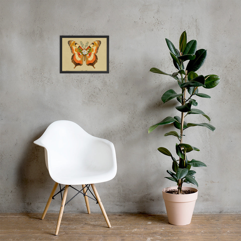 Fungi Fly Framed Print