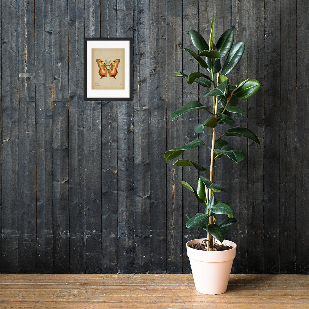 Fungi Fly Print by Lauren LeMatty | Stunning Framed Poster