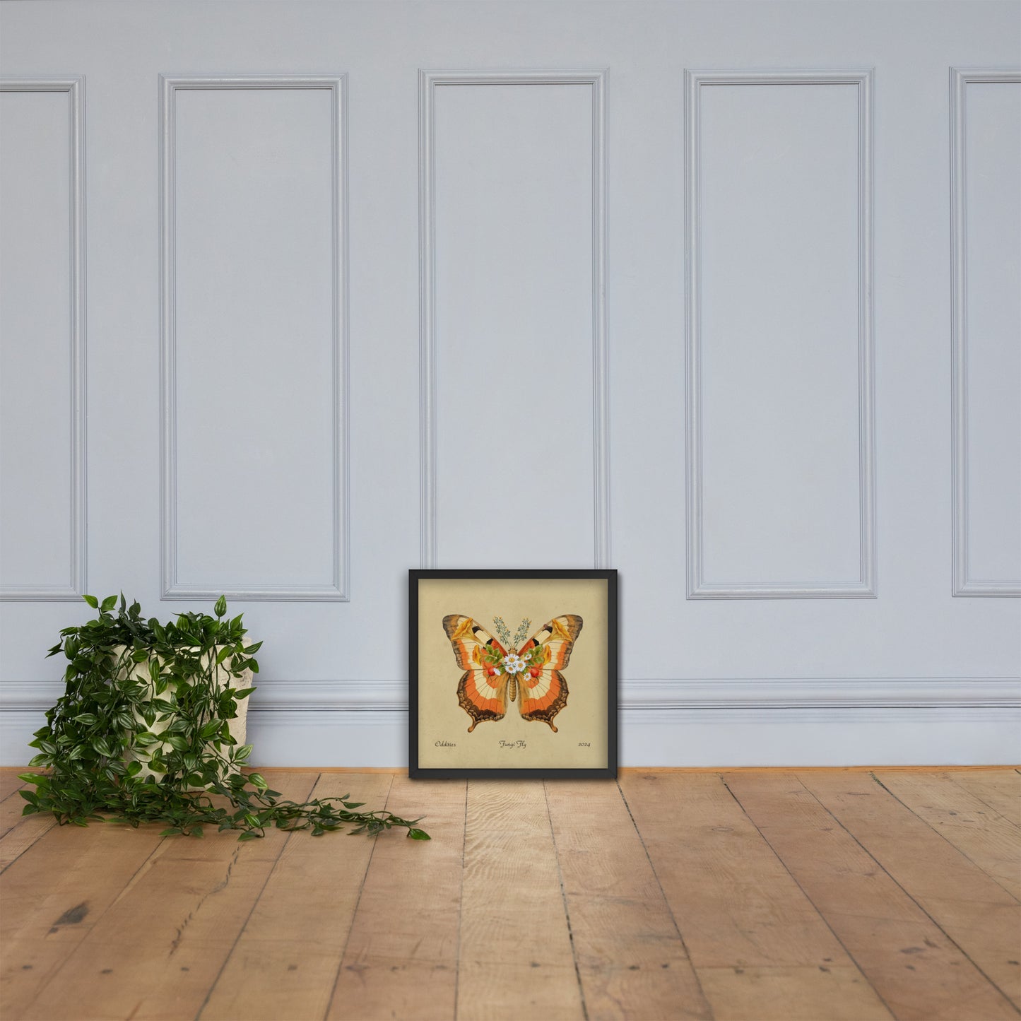 Fungi Fly Framed Print