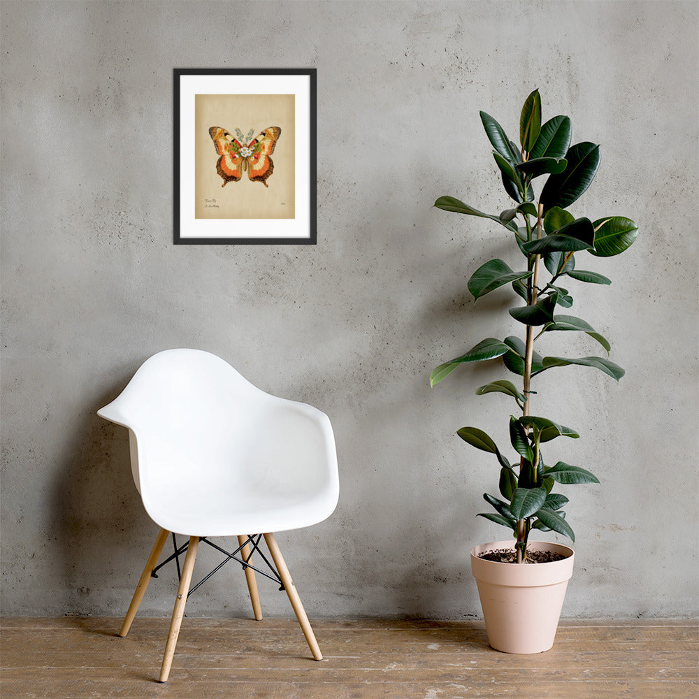 Fungi Fly Print by Lauren LeMatty | Stunning Framed Poster