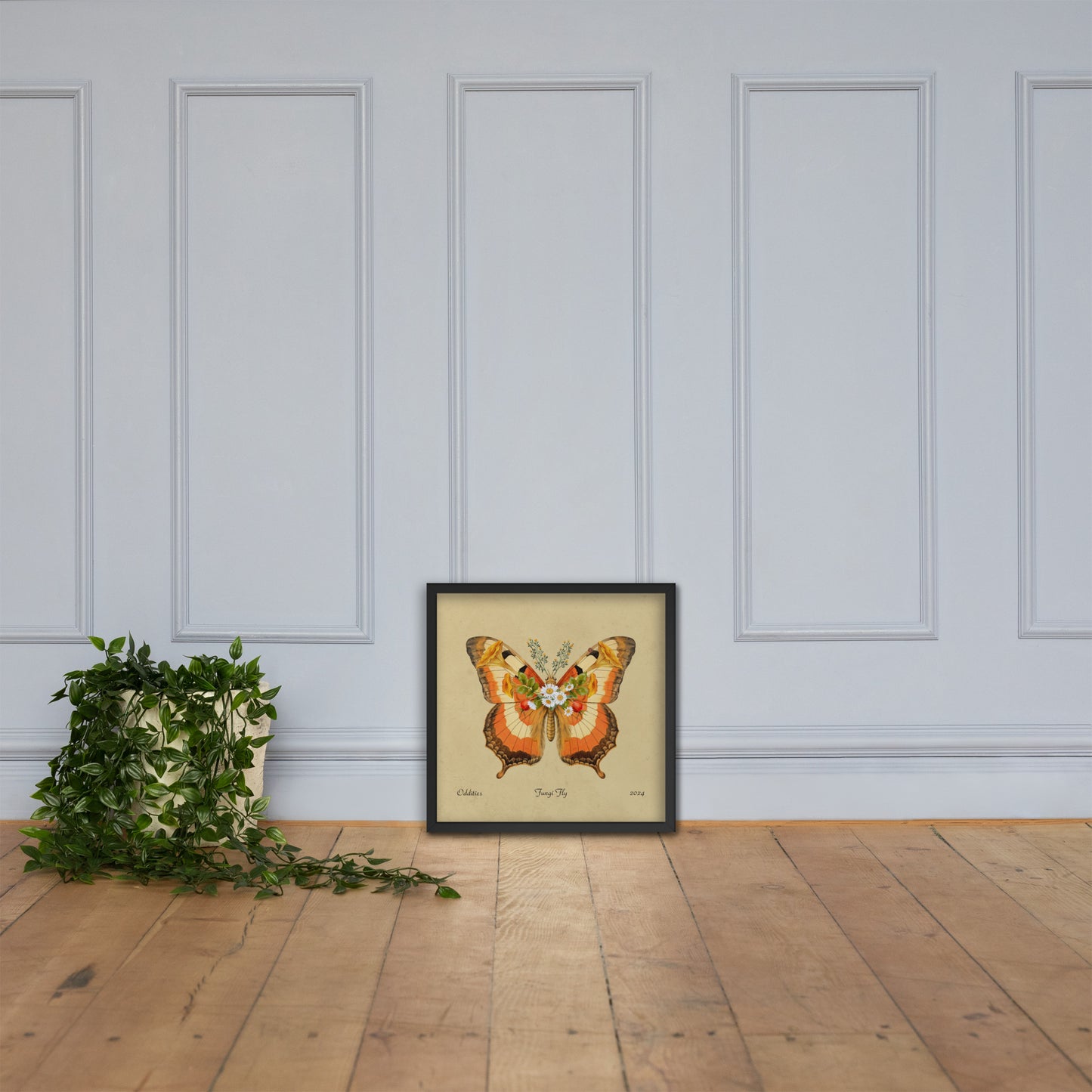 Fungi Fly Framed Print