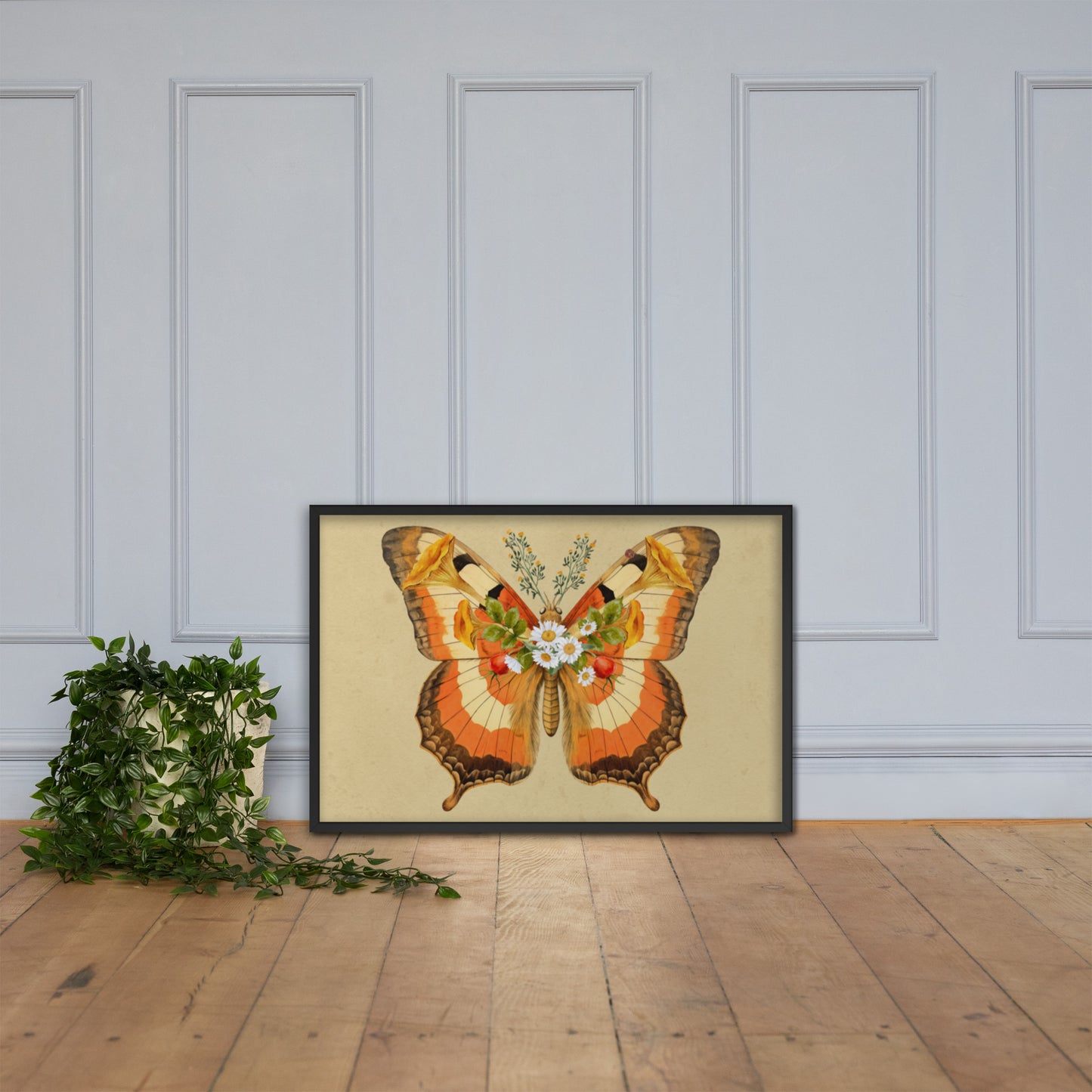 Fungi Fly Framed Print