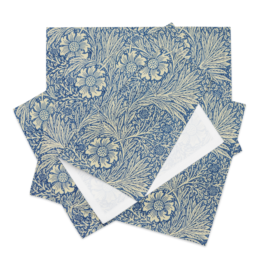 Blue Ornate Placemat - Elegant Table Setting | Perfect for Home Decor