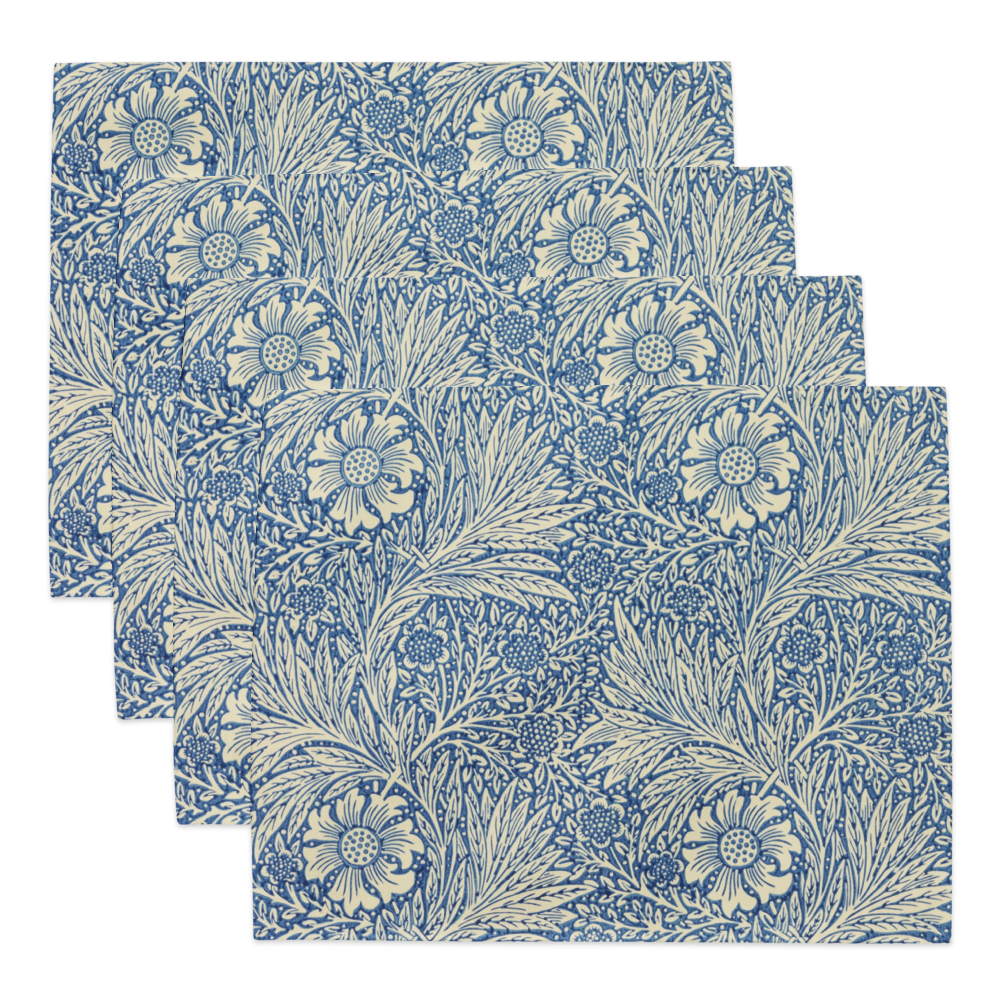Blue Ornate Placemat - Elegant Table Setting | Perfect for Home Decor
